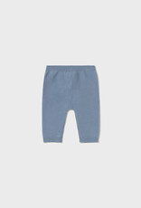 Mayoral Long Knit 3pc Pant Set Blue