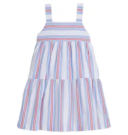 Little English Georgia Dress Americana Stripe