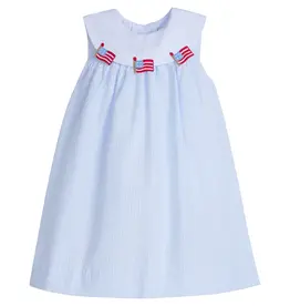 Little English Bib Dress Flags