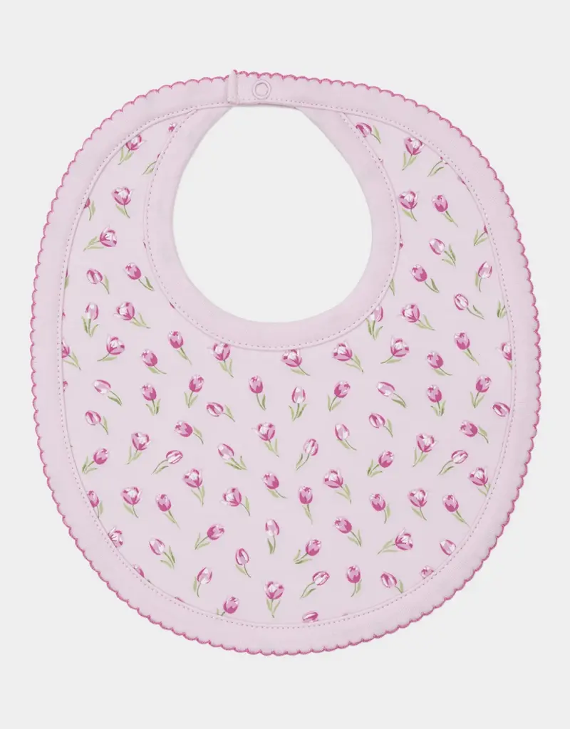 Kissy Kissy Tulip Blossoms Bib