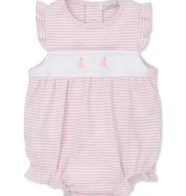 Kissy Kissy Pink Striped Bubble Saturday Regatta