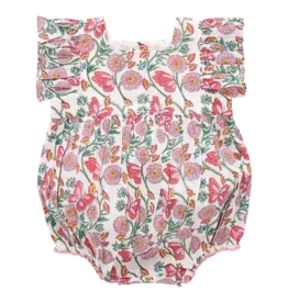 Pink Chicken baby girls elsie bubble butterfly vines
