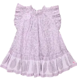 Pink Chicken harper dress lavender garden floral