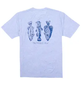 Properly Tied Portland Pocket Tee S/S Fishermans Paradise Baby Blue H