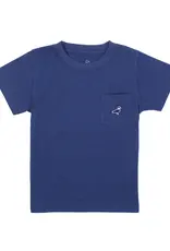 Properly Tied Parker Pocket S/S Tee River Blue