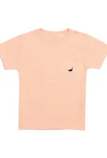 Properly Tied Parker Pocket S/S Tee Melon