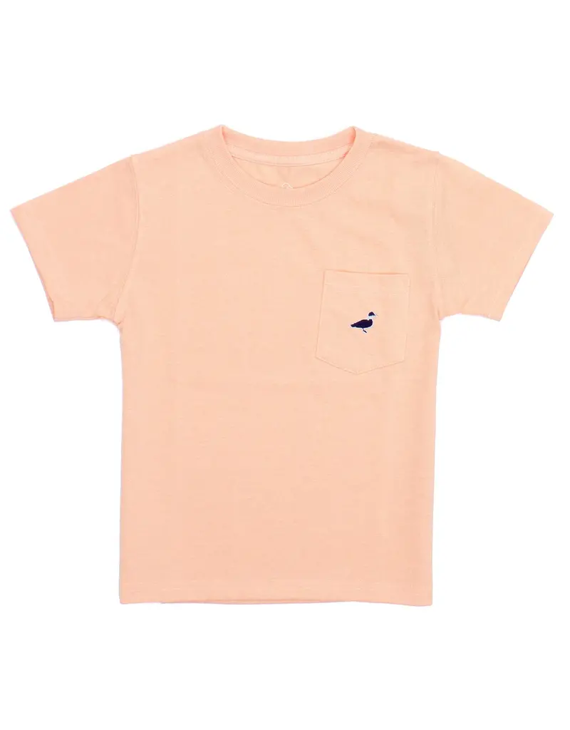 Properly Tied Parker Pocket S/S Tee Melon