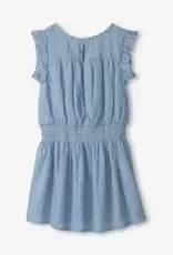 Hatley Kids bright spot chambray woven play dress