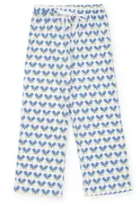 Lila + Hayes BECKETT HANGOUT PANT PICKLEBALL BLUE