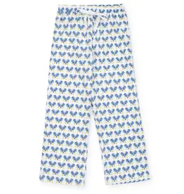 Lila + Hayes BECKETT HANGOUT PANT PICKLEBALL BLUE