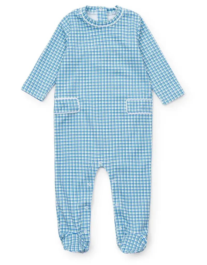 Lila + Hayes PRESTON ROMPER HAMPTON PLAID