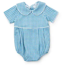 Lila + Hayes SALE PALMER BUBBLE HAMPTON PLAID