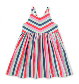 Tea Collection Racerback Twirl Dress Scarlet
