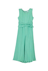 Abel & Lula Pleated Gauze Jumpsuit Aloe