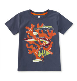 Tea Collection Coral Reef Friends Graphic Tee Triumph