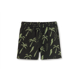 Tea Collection Printed Knit Shortie Lightning Palms