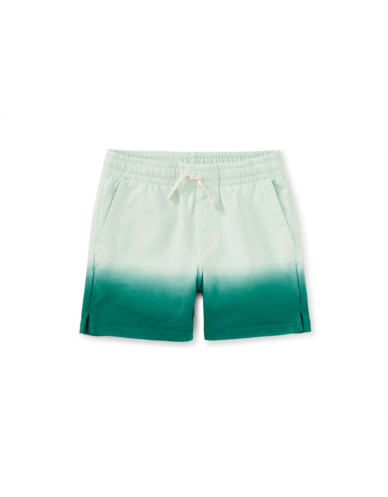 Tea Collection Dip Dye Knit Shortie Rainforest