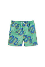 Tea Collection Mid-Length Swim Trunks Squiggle Snakes