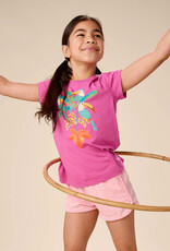 Tea Collection Pom-Pom Gym Shorts Blossom