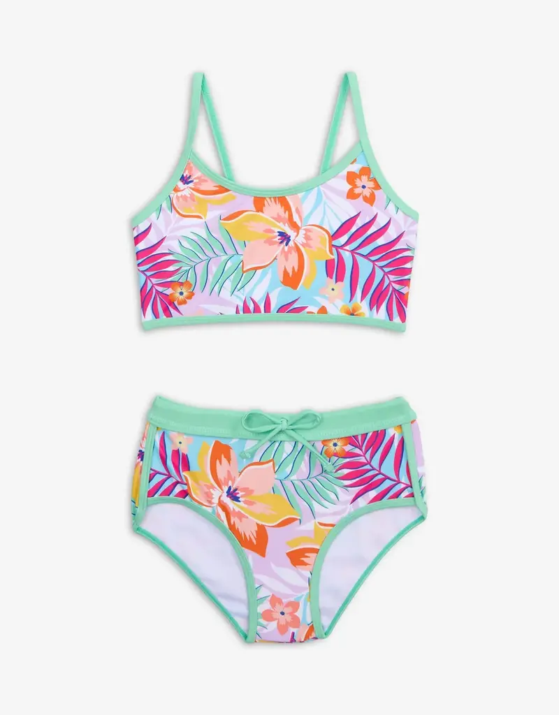 Appaman Stella Swim Short Set Retro Tropics