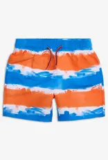 Appaman Mid Length Swim Trunks Painters Stripe