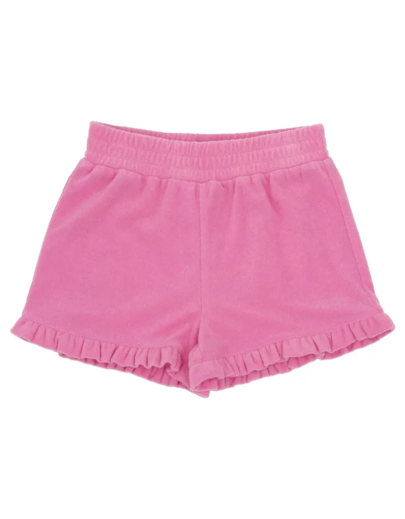 Feather 4 Arrow SPRING BREAK TERRY SHORT PINK CARNATION