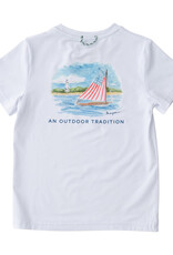Prodoh Pro Performance S/S Fishing Tee Bright White