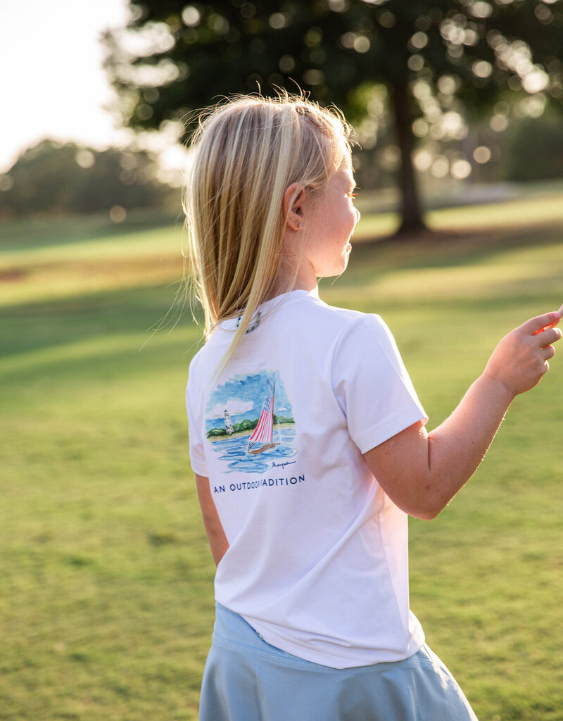 Prodoh Pro Performance S/S Fishing Tee Bright White