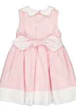 Kidiwi France Flora Smocked Dress Pink Stripes