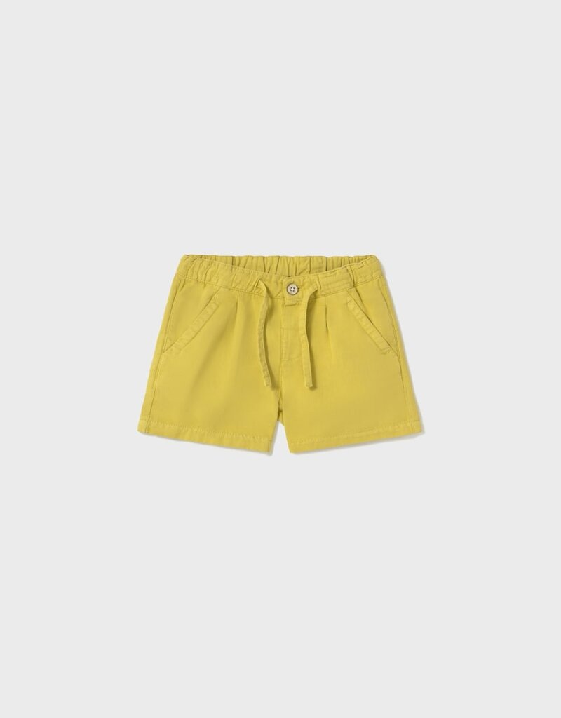 Mayoral Loose Fit Bermuda Shorts Gold
