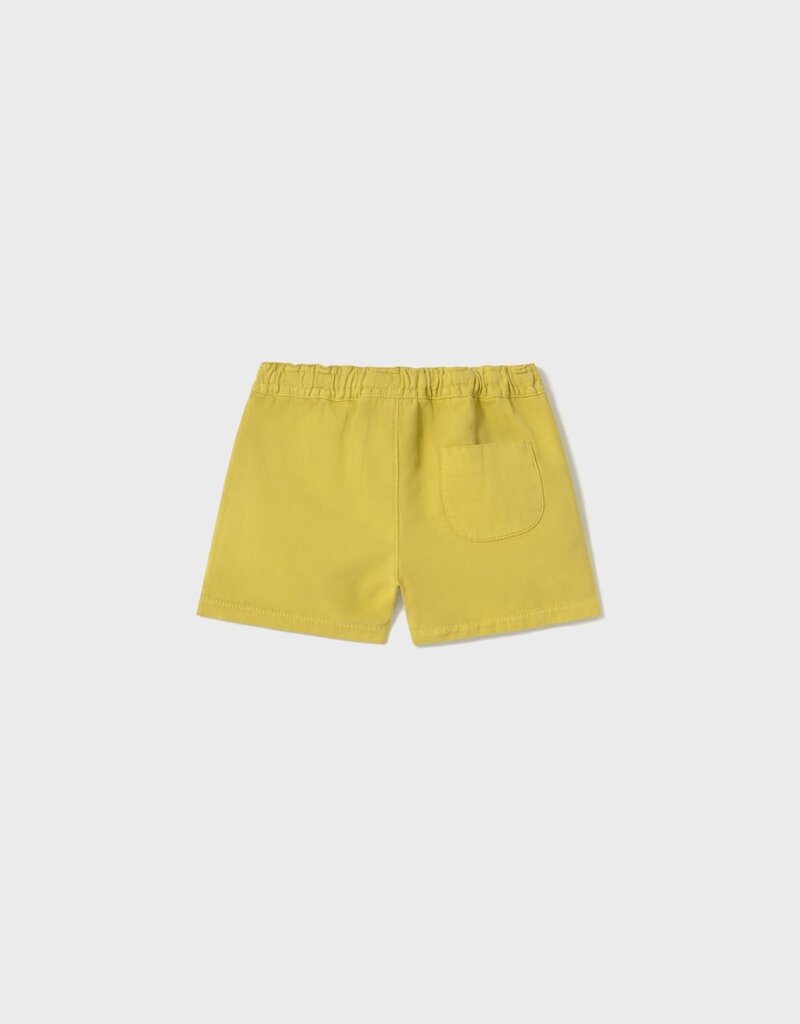 Mayoral Loose Fit Bermuda Shorts Gold
