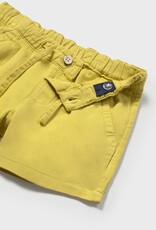 Mayoral Loose Fit Bermuda Shorts Gold