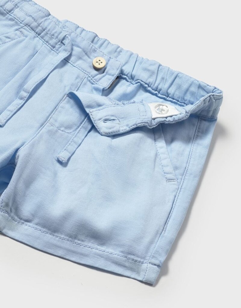 Mayoral Loose Fit Bermuda Shorts Sky