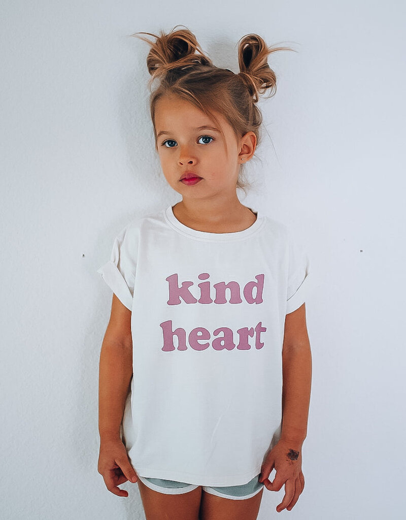 Minimalist Folk Co. Kind Heart Lavender Tee