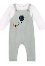 Viverano Hot Air Balloon Sweater Overall Set Blue