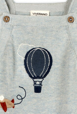 Viverano Hot Air Balloon Sweater Overall Set Blue