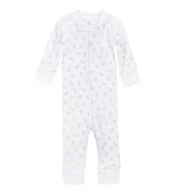 Magnolia Baby Juliettes Classics Zipper Pajamas Pink
