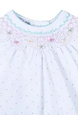 Magnolia Baby Adele Classics Bishop Footie Turquoise