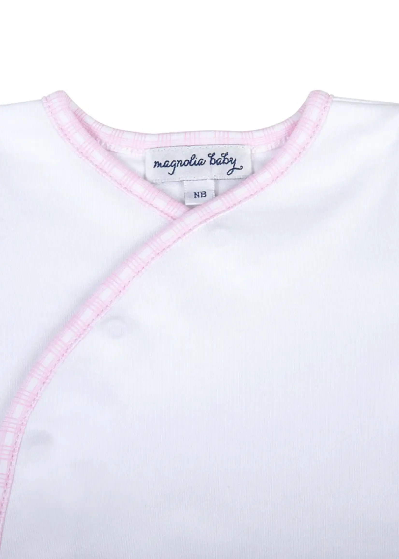 Magnolia Baby New Beginnings Kimono Footed Pant Set Pink