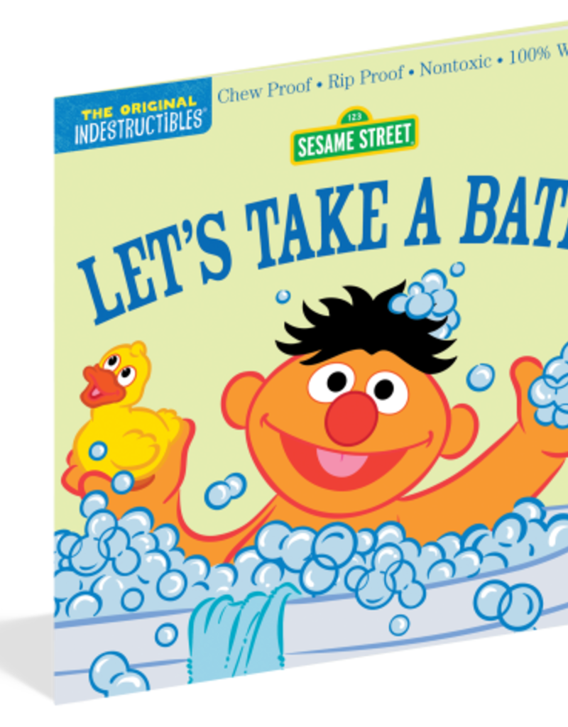 Hachette Indestructibles: Sesame Street: Let's Take A Bath!