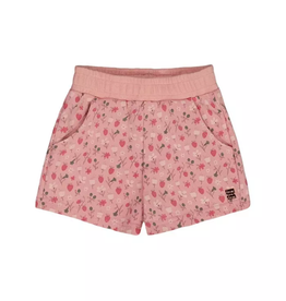 Deux par Deux French Terry Short Strawberries Pink