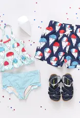 Pink Chicken baby girls joy tankini snow cones