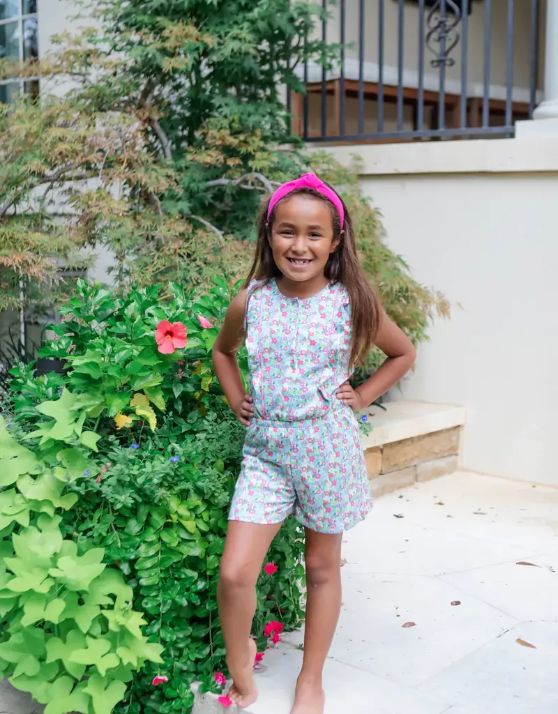 Lila + Hayes LOLA ROMPER ARBORETUM FLORAL