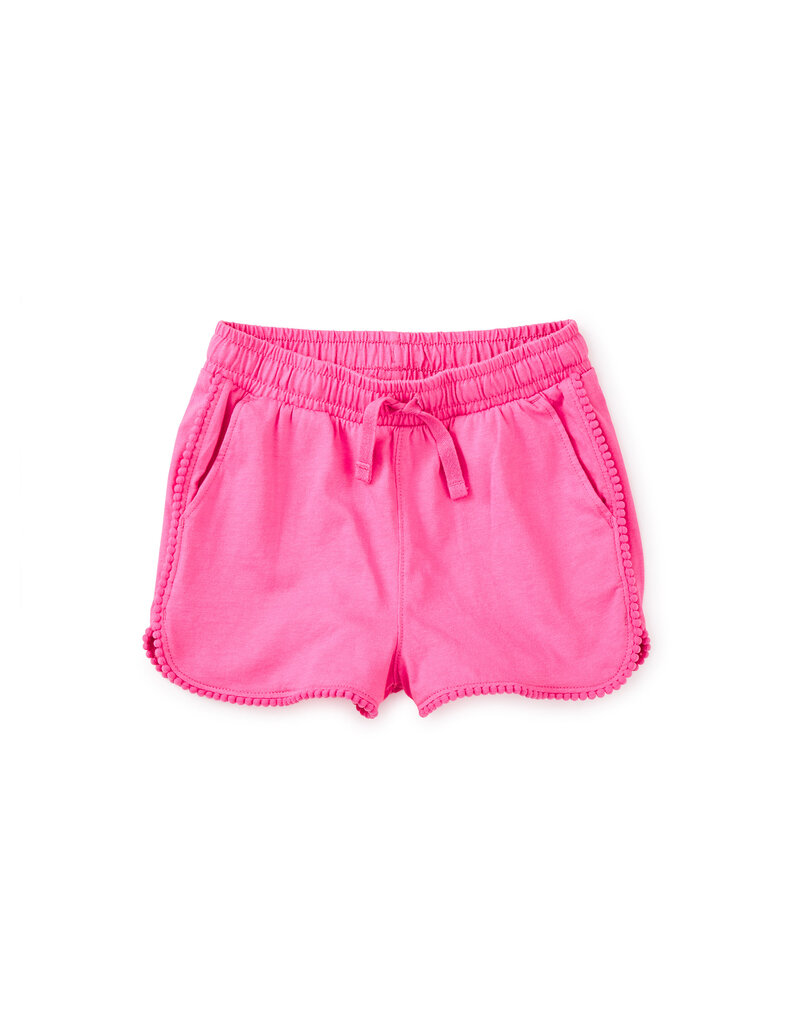 Tea Collection Pom-Pom Gym Shorts Carousel Pink