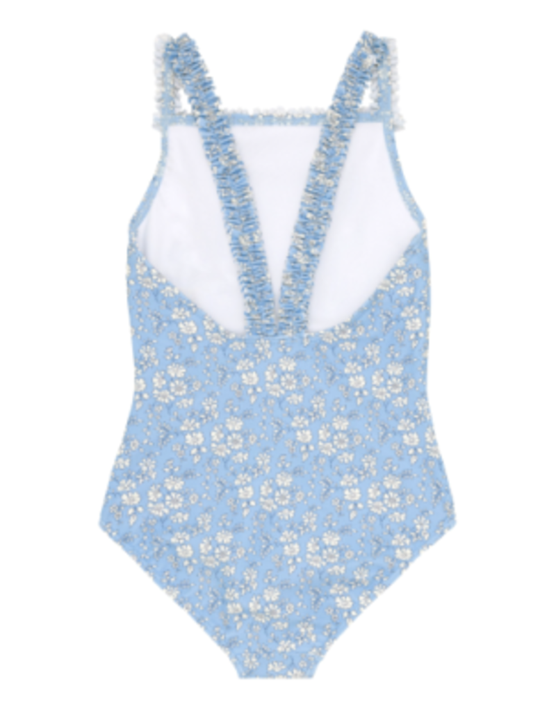 Minnow girls liberty of london capel ruched strap one piece