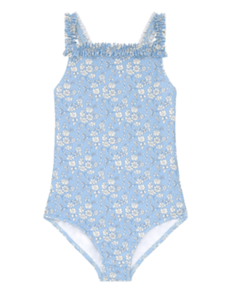 Minnow girls liberty of london capel ruched strap one piece