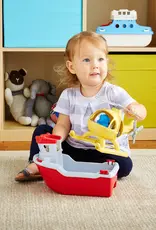 Green Toys Rescue Boat & Helicopter