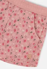Deux par Deux French Terry Short Strawberries Pink