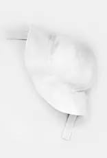 White Seersucker Sunhat