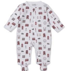 Kissy Kissy Lively London Footie w/Zip